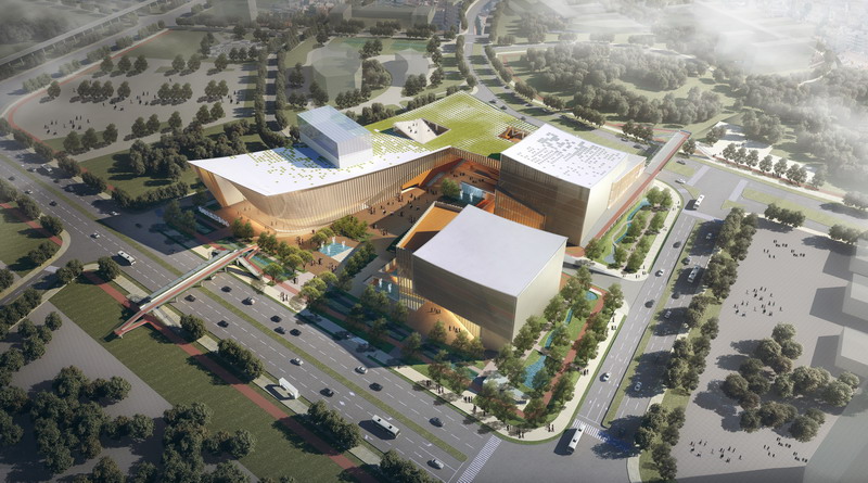 奧意建筑中標光明新區文化藝術中心